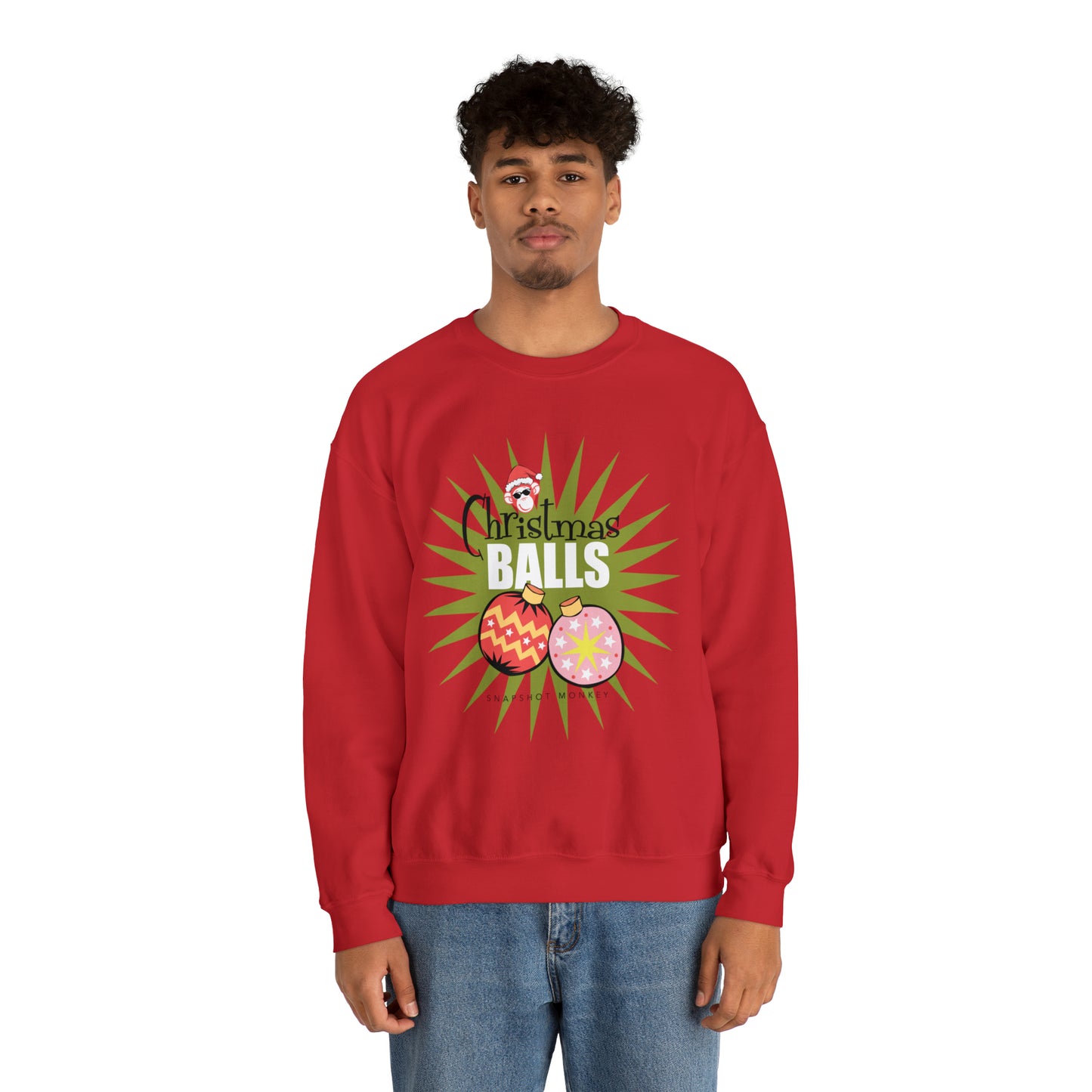 Christmas Balls 10 Sweatshirt