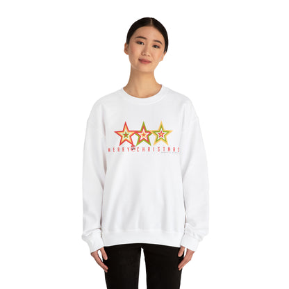 3 Star Christmas Sweatshirt