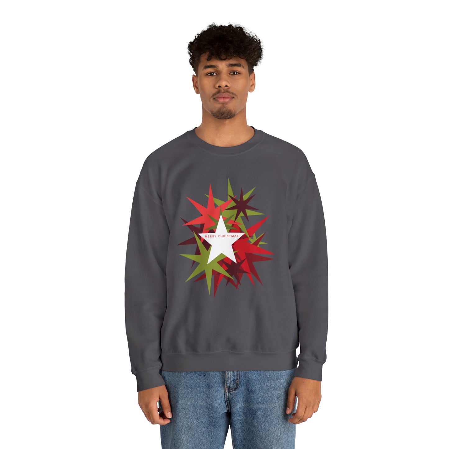 Red Super Star Sweatshirt