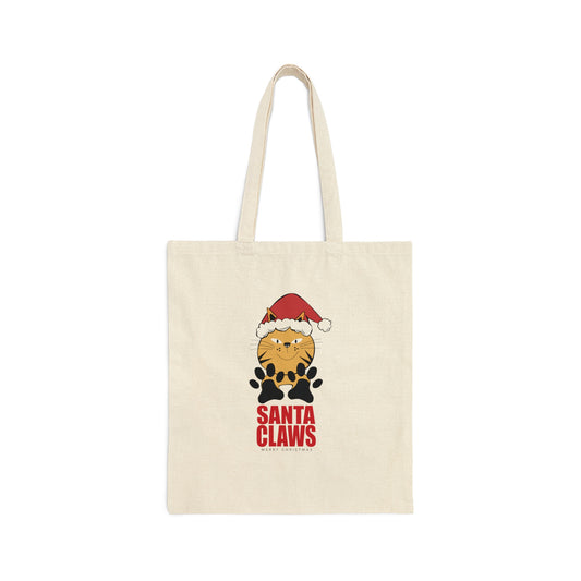 Santa Claws Cat Tote