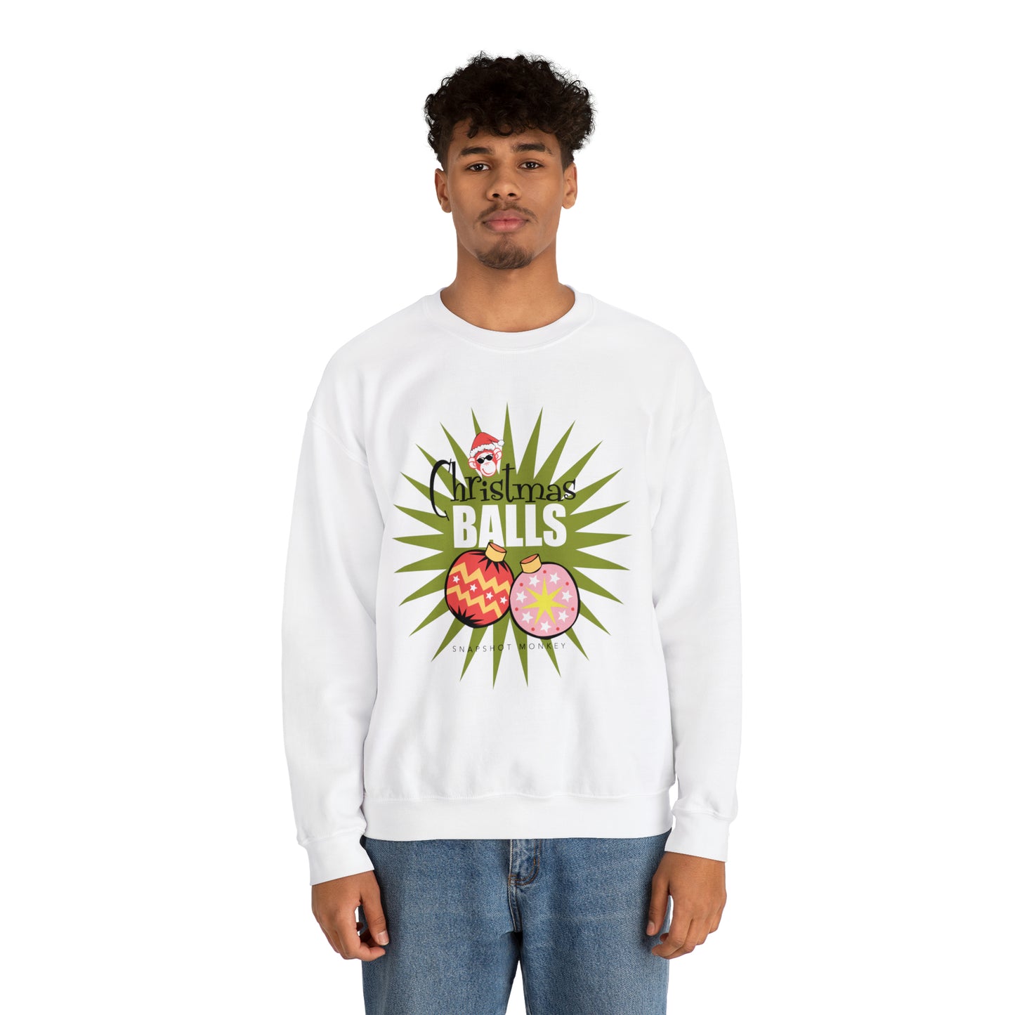 Christmas Balls 10 Sweatshirt