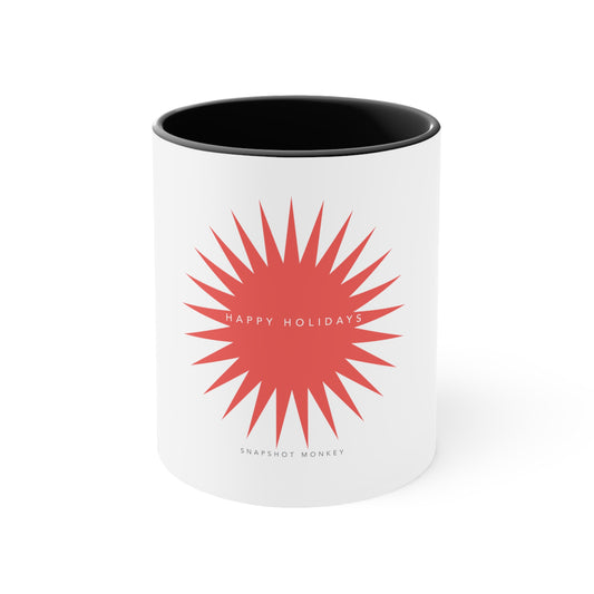 Red Burst Mug