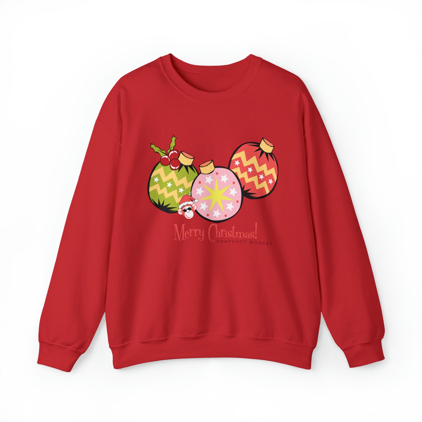 3 Merry Baubles Sweatshirt