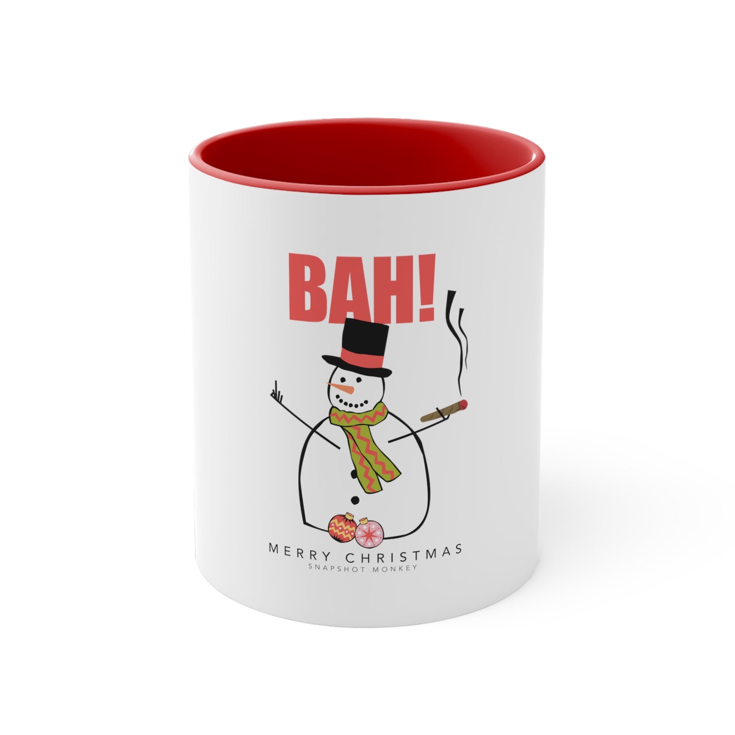 BAH! Snowman Mug