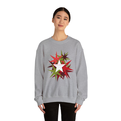 Red Super Star Sweatshirt