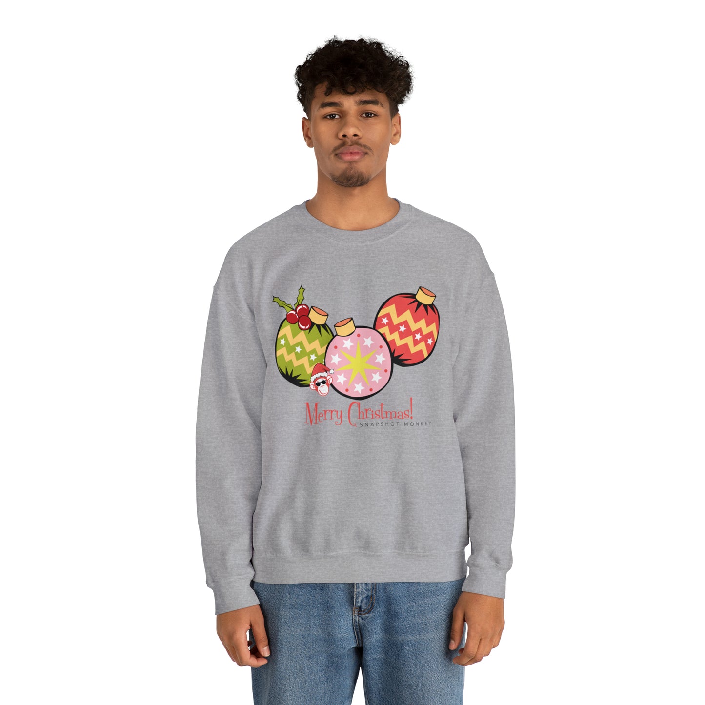 3 Merry Baubles Sweatshirt