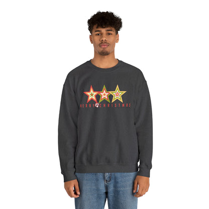 3 Star Christmas Sweatshirt