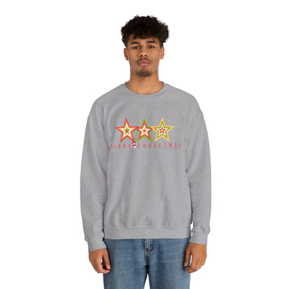 3 Star Christmas Sweatshirt