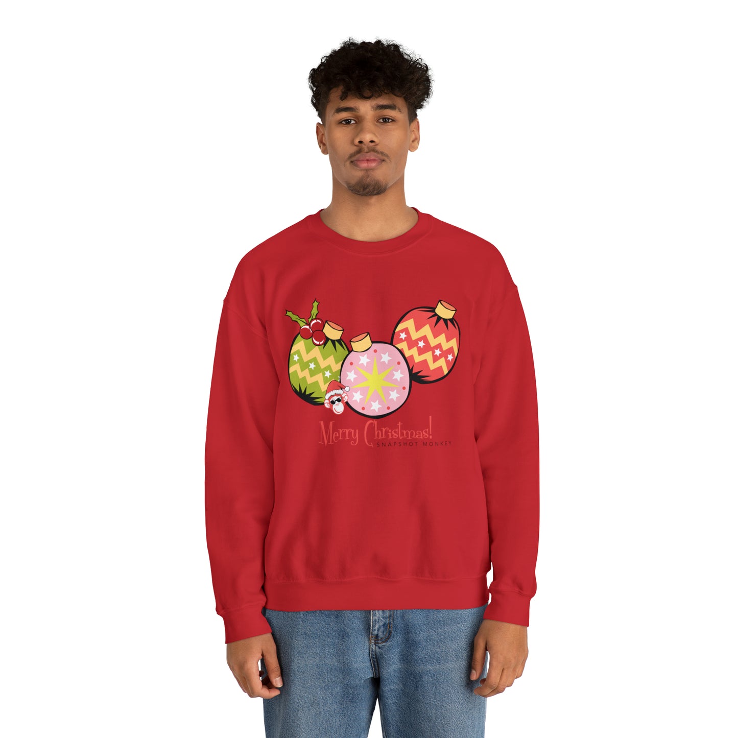 3 Merry Baubles Sweatshirt