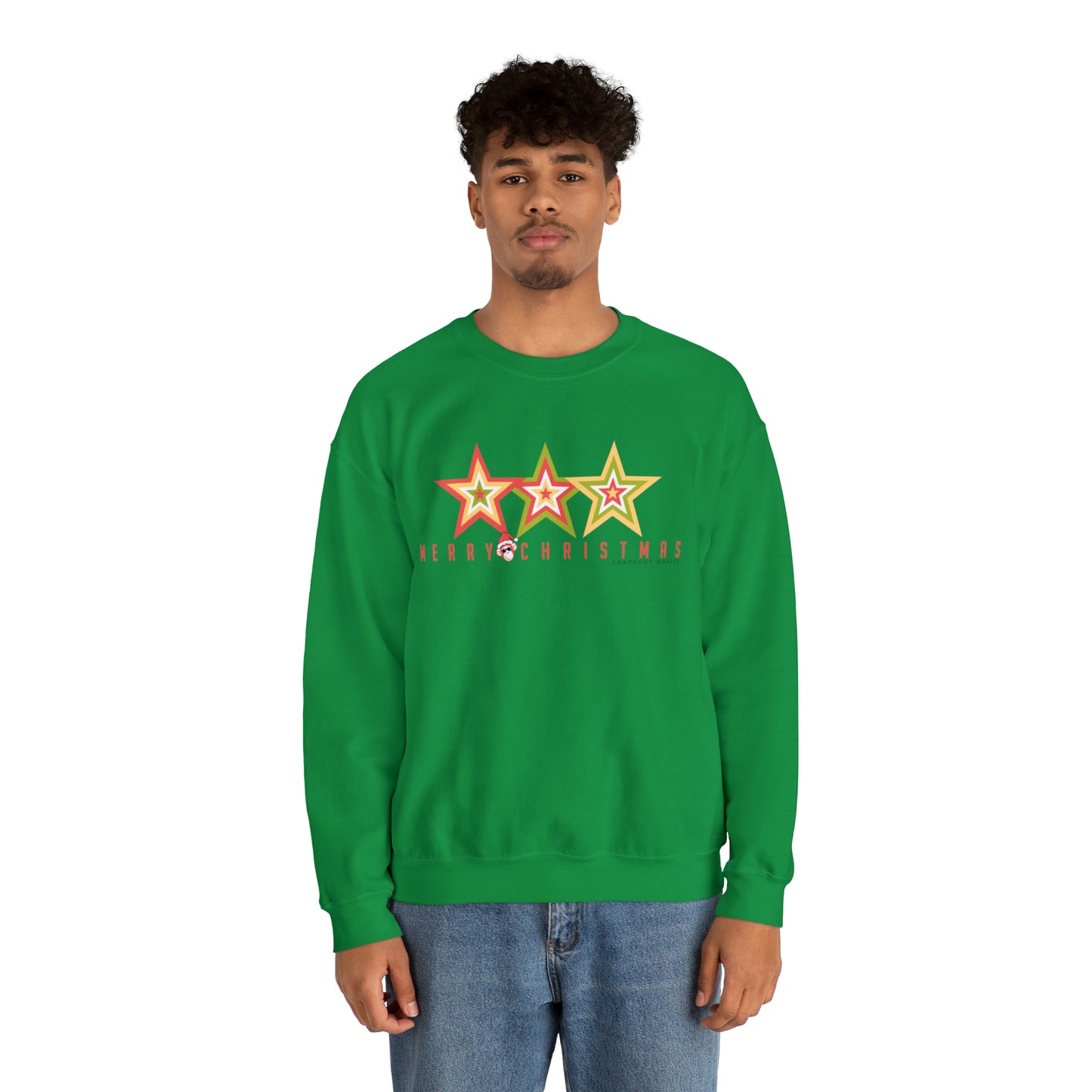 3 Star Christmas Sweatshirt