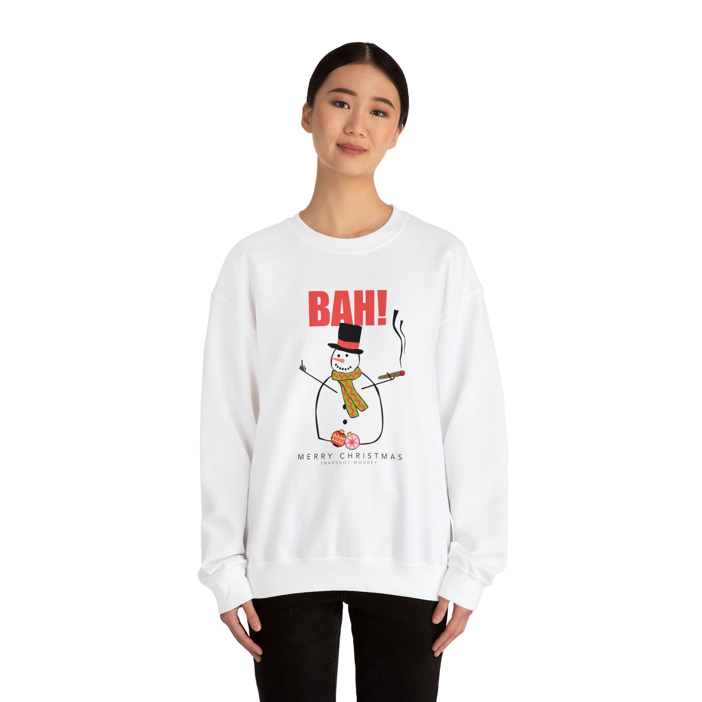 BAH! Snowman Sweatshirt