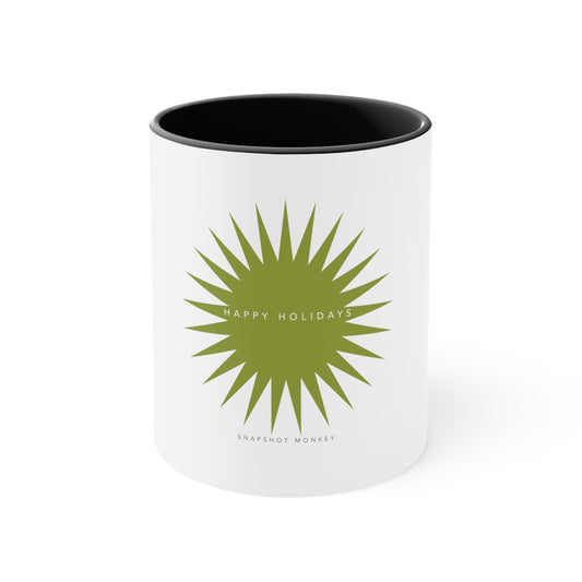 Green Burst Mug