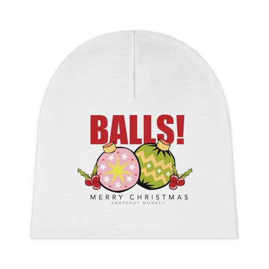 BALLS! Baby Beanie Hat