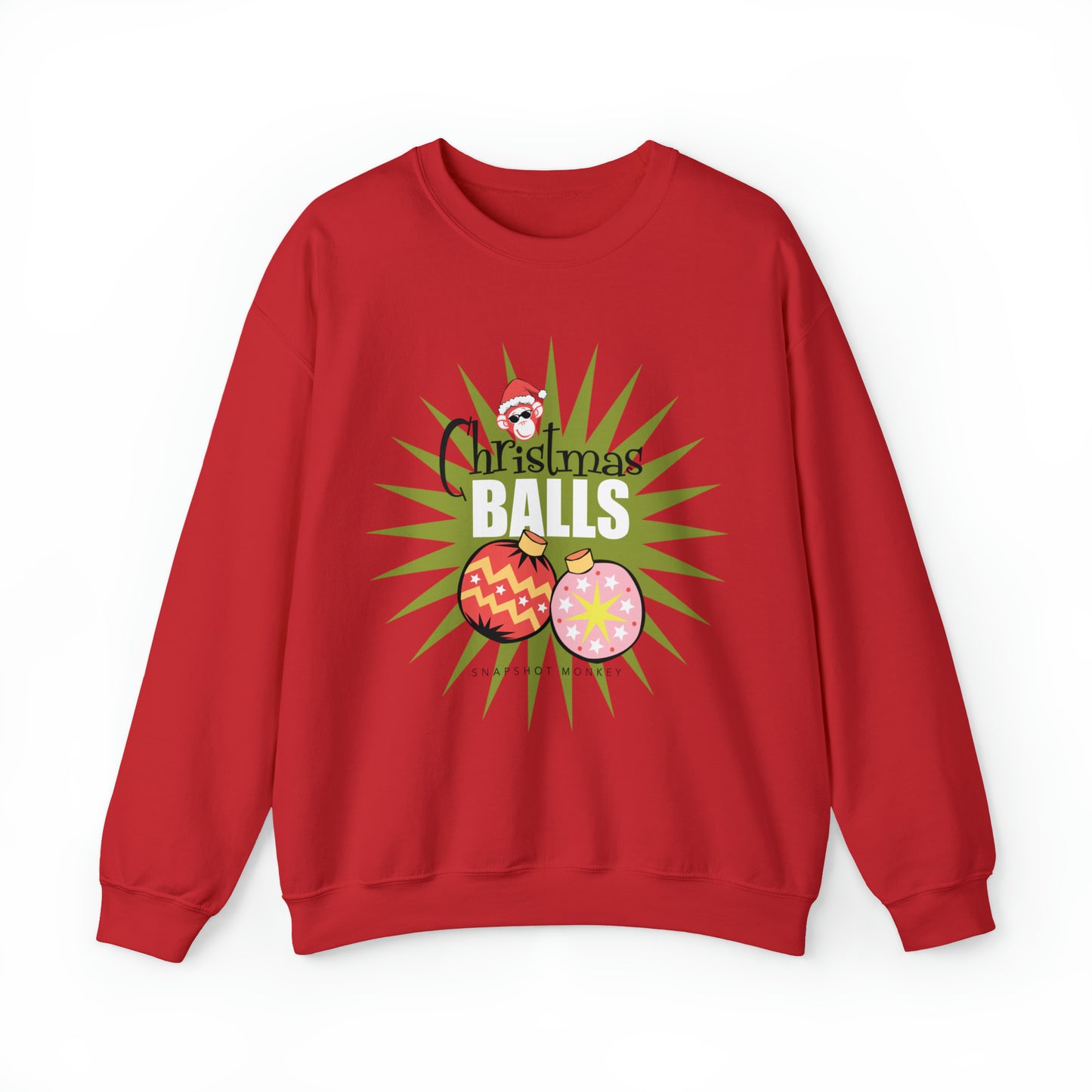 Christmas Balls 10 Sweatshirt