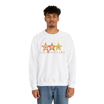 3 Star Christmas Sweatshirt