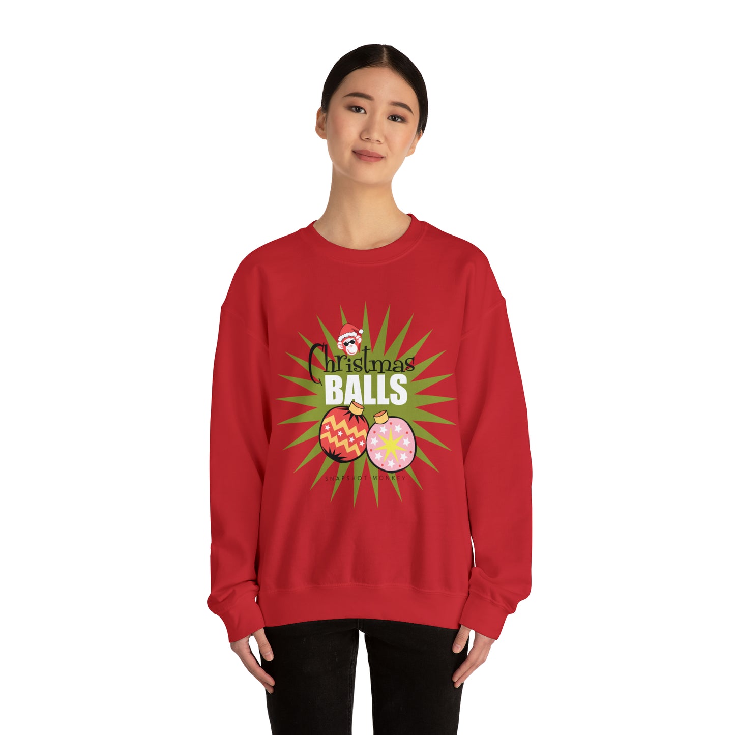 Christmas Balls 10 Sweatshirt