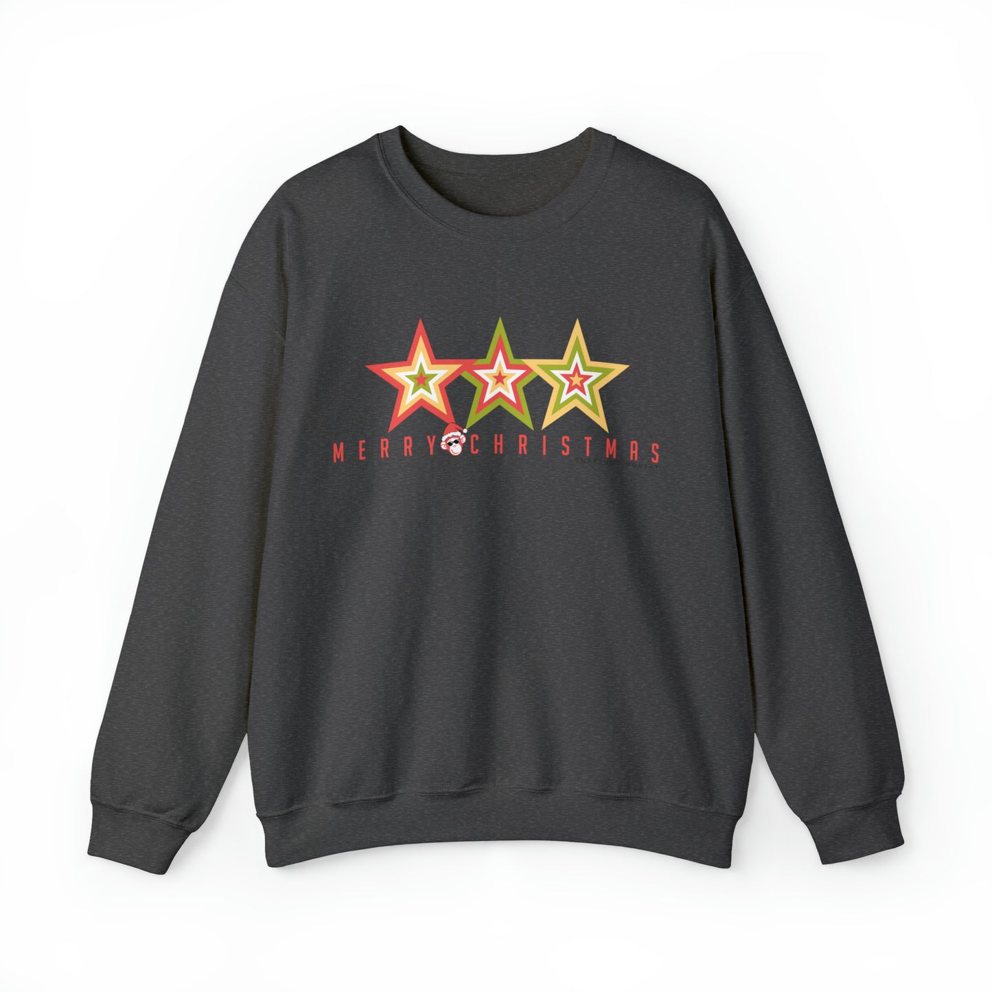 3 Star Christmas Sweatshirt