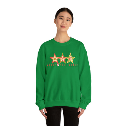 3 Star Christmas Sweatshirt