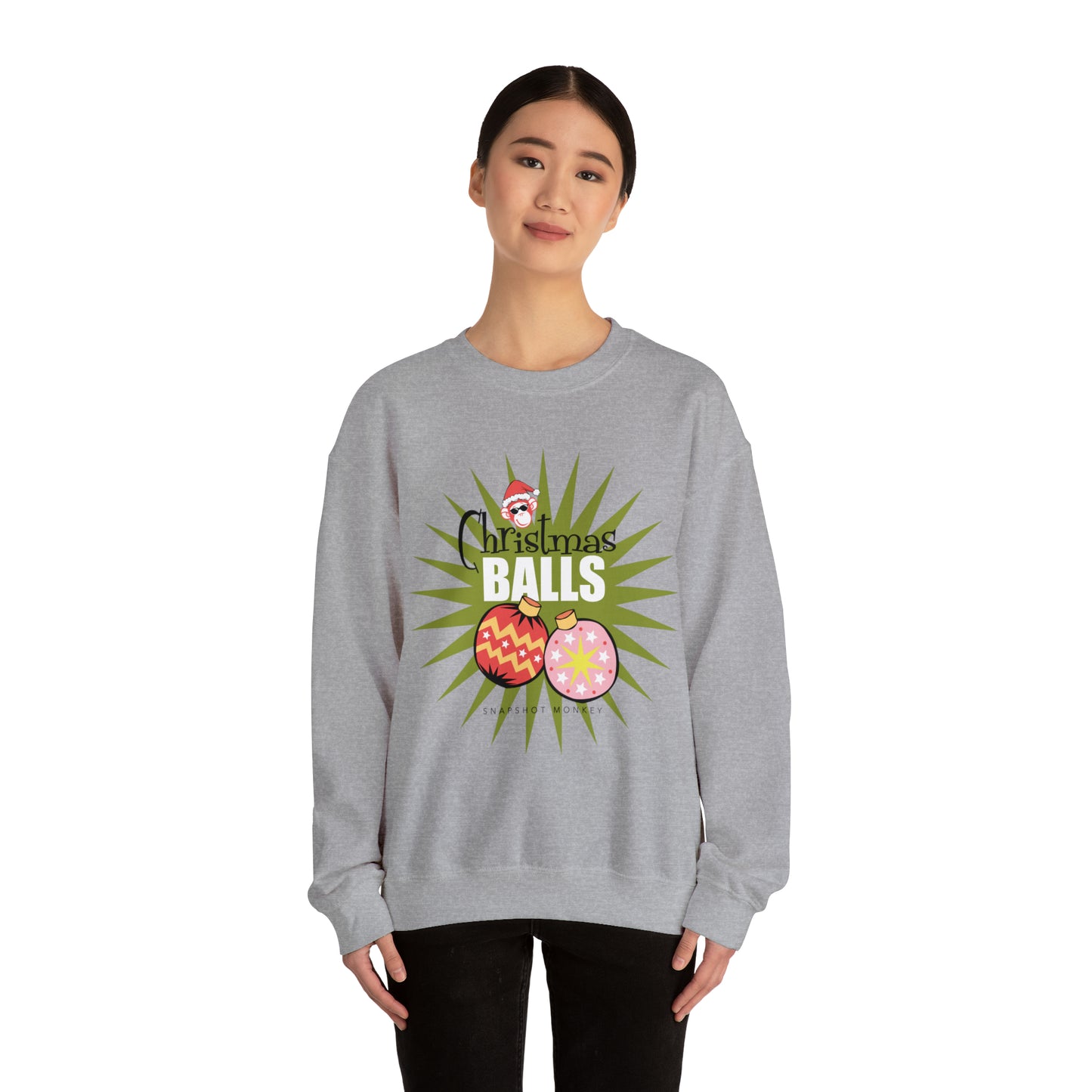 Christmas Balls 10 Sweatshirt