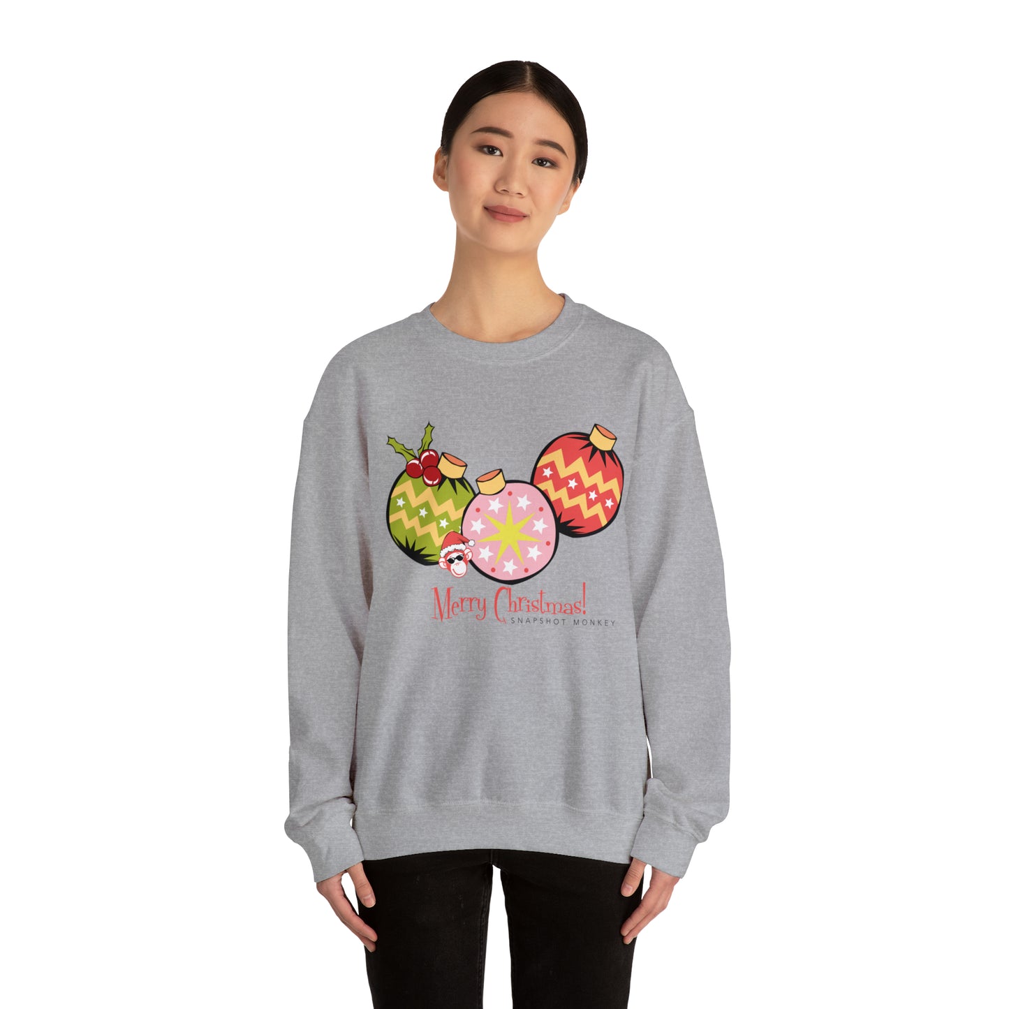 3 Merry Baubles Sweatshirt