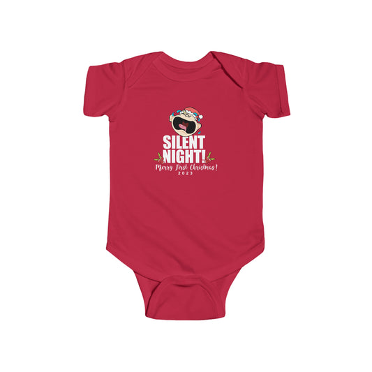 Silent Night 2 Baby Onesie