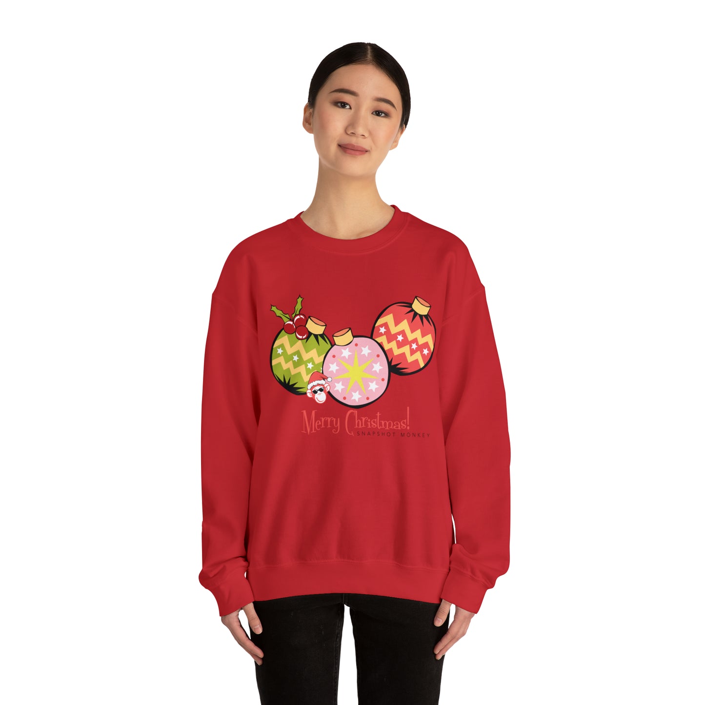 3 Merry Baubles Sweatshirt