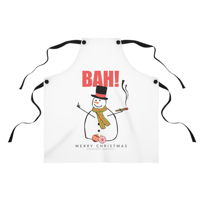 BAH! Snowman Apron