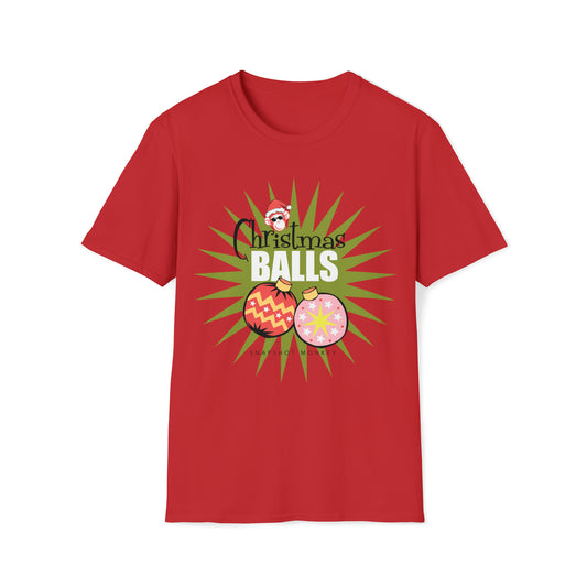 Green Christmas Balls Tee