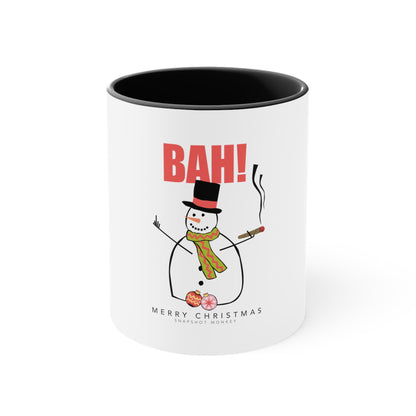 BAH! Snowman Mug