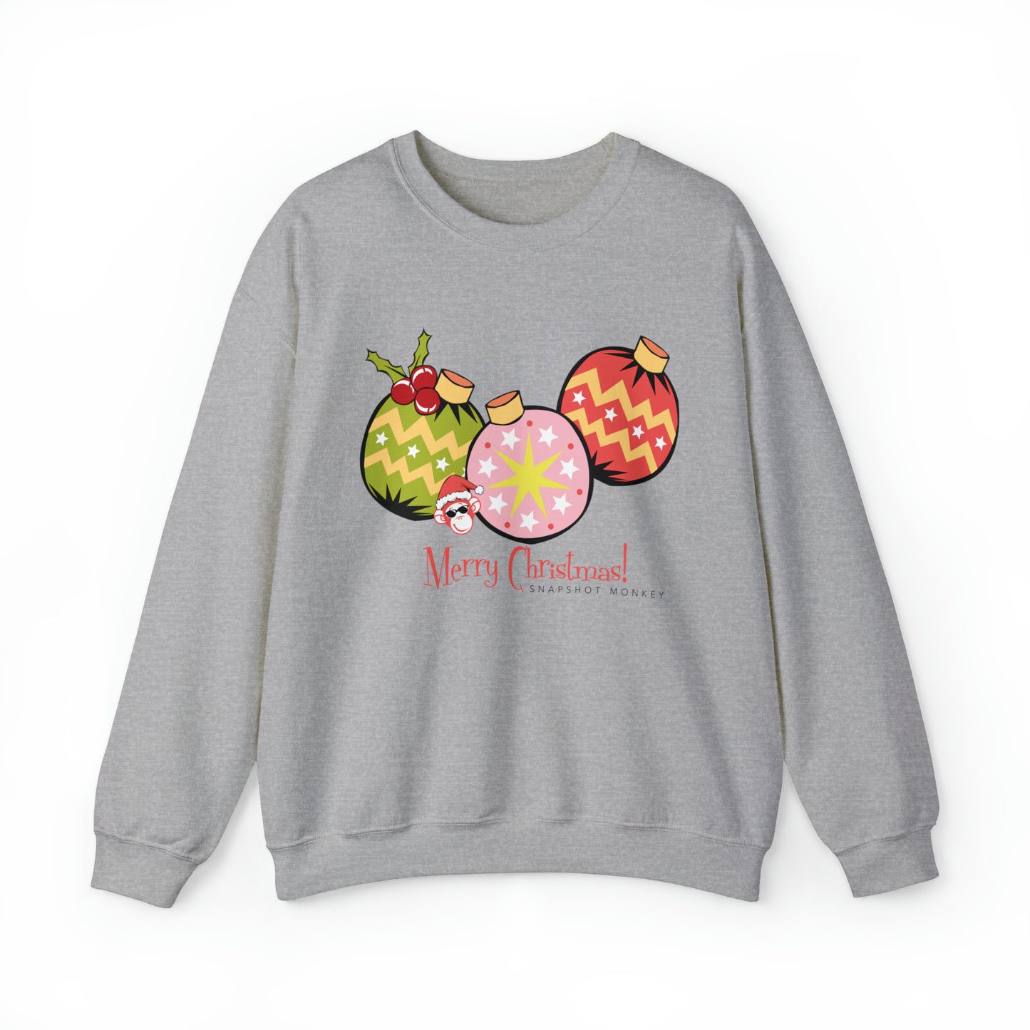 3 Merry Baubles Sweatshirt